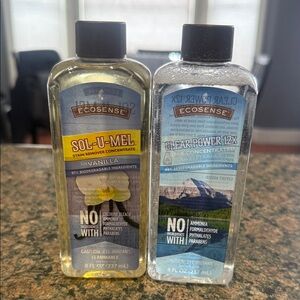 Melaleuca Sol-U-Mel Stain Remover and Clear Power 12x Concentrate Set - Sealed